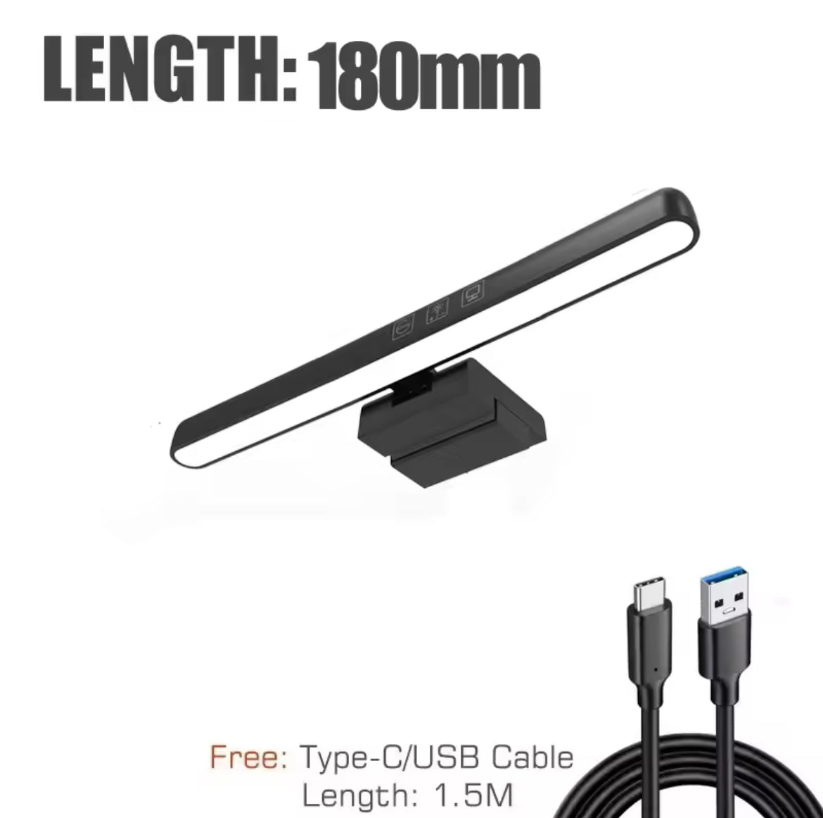Barre LED RGB pour écran - Ambiance lumineuse USB