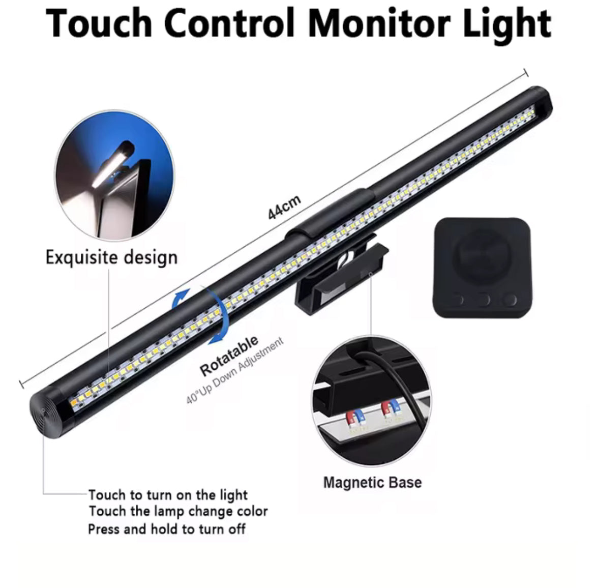 Lampe LED Suspendue Tactile & Télécommandée RGB