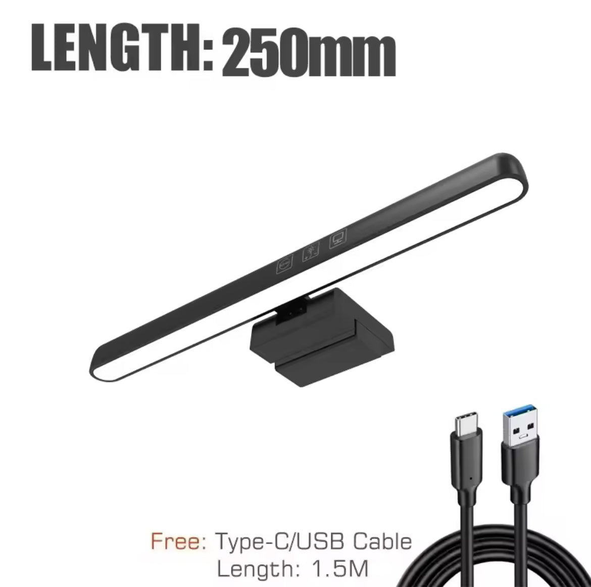 Barre LED RGB pour écran - Ambiance lumineuse USB